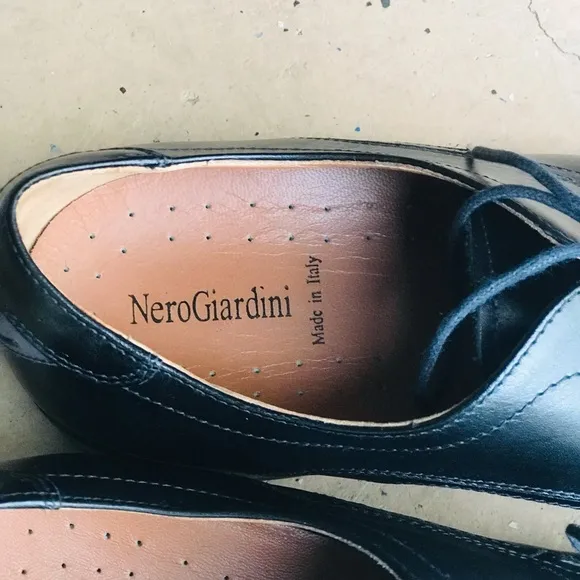 NERO GIARDINI Leather Oxfords