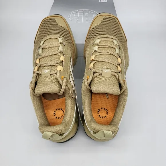 New adidas Eastrail 2.0 'Beige Tone Pulse Amber' Women's Hiking Shoes Size 9
