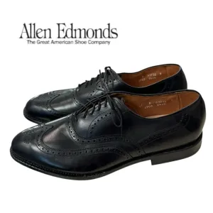 New Allen Edmonds Chester Black Leather Lace-up Oxford Dress Shoes 11 11B