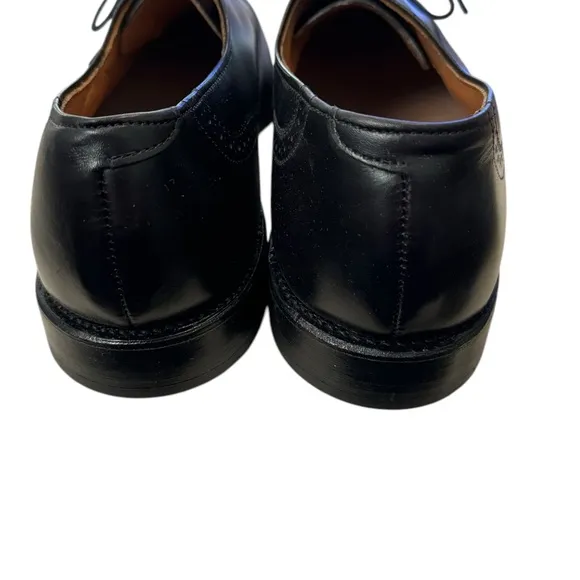 New Allen Edmonds Chester Black Leather Lace-up Oxford Dress Shoes 11 11B