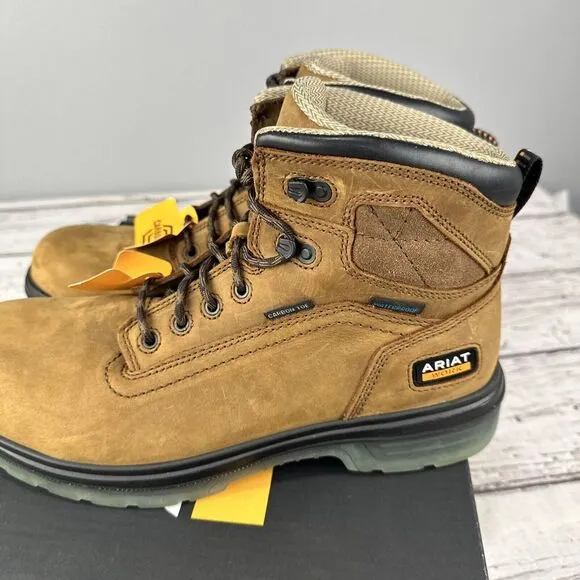 New‎ Ariat® Turbo 6 inch H2O Waterproof Composite Toe Work Boots 10027335 11.5 D