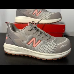New Balance Speedware Composite Toe Industrial Shoe Beige/Desert Flower Womans 9