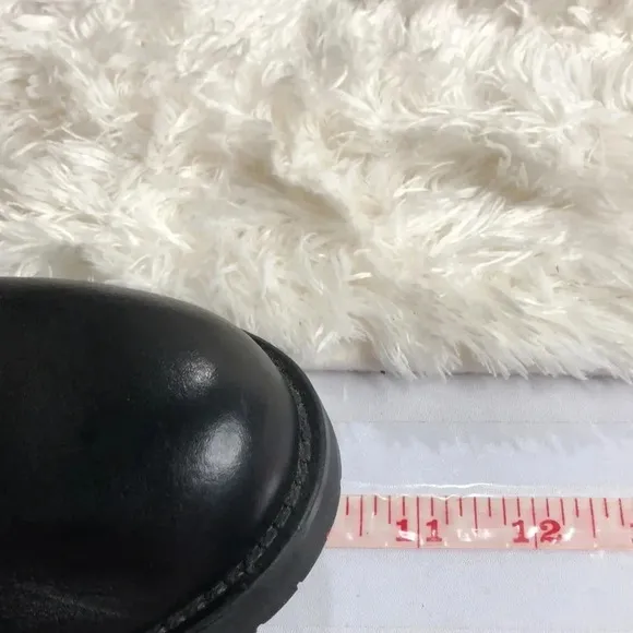 🌸NEW🌸 BARNEYS NEW YORK Black Leather Combat Boots