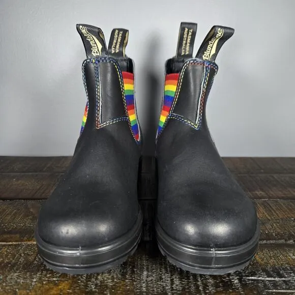 NEW Blundstone 2105 Womens Size 7 Pride Chelsea Boots Black Original 500 UK/AU 4