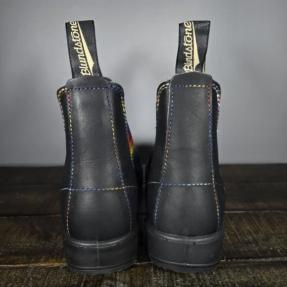 NEW Blundstone 2105 Womens Size 7 Pride Chelsea Boots Black Original 500 UK/AU 4