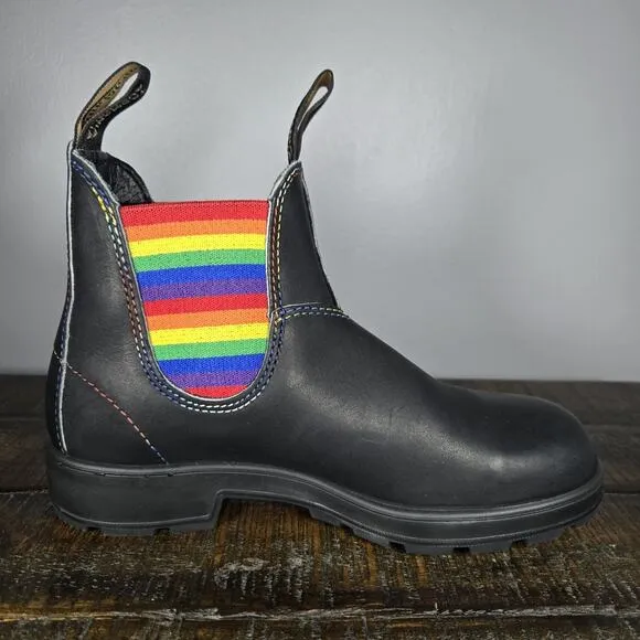 NEW Blundstone 2105 Womens Size 7 Pride Chelsea Boots Black Original 500 UK/AU 4