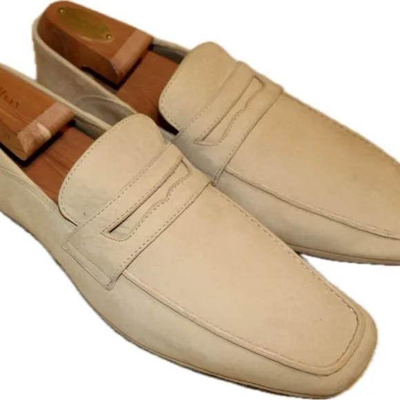 New Cole Haan size 8 light cream suede.  Unique soles.​​​​​​​​​​​​​​​​​