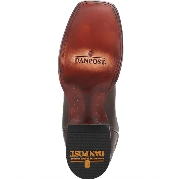 NEW DAN POST. men's seligman cowboy boots in bay apache