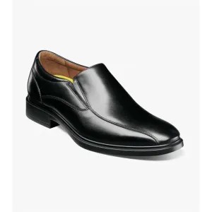 NEW FLORSHEIM men's forecast waterproof bike toe slip-on shoes in black