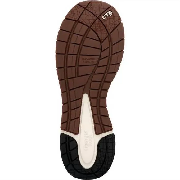 NEW GEORGIA BOOT men's sport wedge waterproof work hiker boot in dark brown