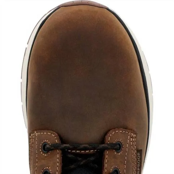 NEW GEORGIA BOOT men's sport wedge waterproof work hiker boot in dark brown