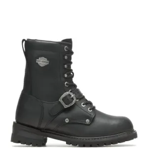 NEW HARLEY DAVIDSON men's faded glory riding boots (wide width) in black