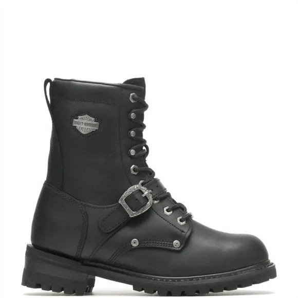 NEW HARLEY DAVIDSON men's faded glory riding boots (wide width) in black