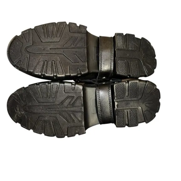 New KARL LAGERFELD - Rami Lug Sole Ankle Boots Size 8