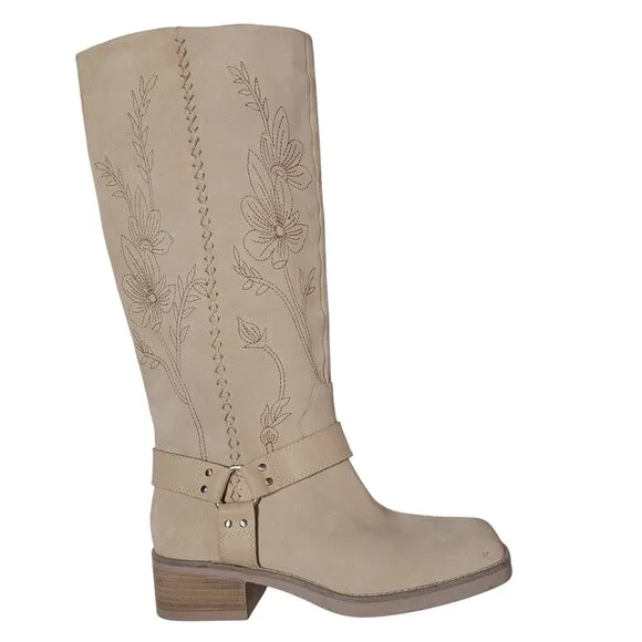 NEW Lucky Brand Kujon Western Boots Womens 9.5 Farmcore Rustic Country Western