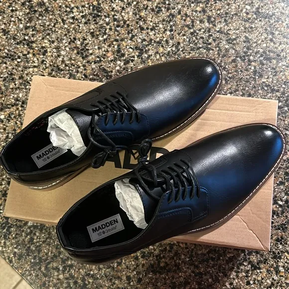 NEW Madden Black Men's Dress Shoes