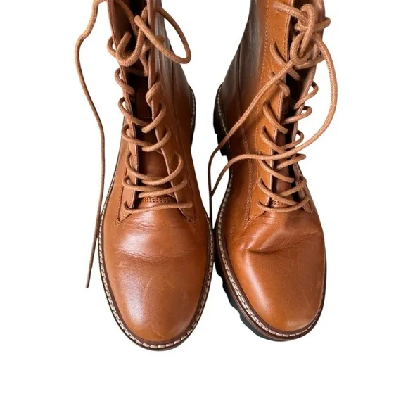 New! Madewell The Citywalk Lugsole Lace-Up Boot