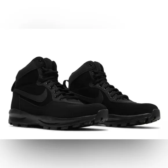 NEW Men's Nike Manoadome Manoa Boots  Shoes Black Path 844358-003 Black 9,9.5,10