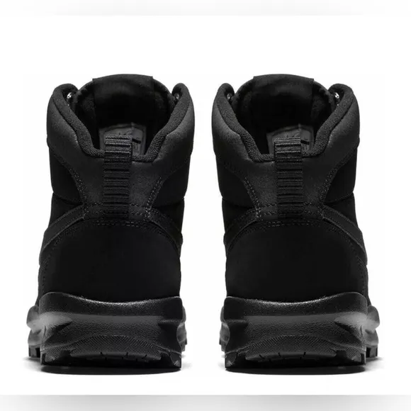 NEW Men's Nike Manoadome Manoa Boots  Shoes Black Path 844358-003 Black 9,9.5,10