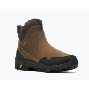 NEW MERRELL Men's Coldpack 3 Thermo Tall Zip Waterproof Boots Earth Size 9.5W
