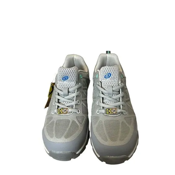 New! Nautilus Women's Spark Carbon Composite Toe Safety Shoe Size 7.5 Grey NWT