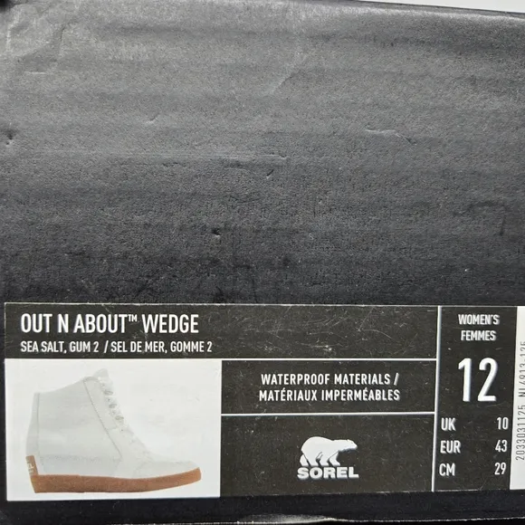 New Sorel Out N About Wedge II Boots Women's Shoes Size 12