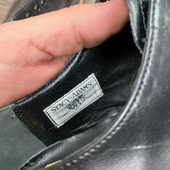 NEW Stacy Adams Madison Black Oxfords 12 D