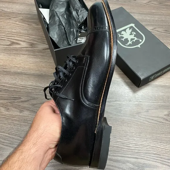 NEW Stacy Adams Madison Black Oxfords 12 D