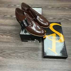 NEW Stacy Adams Madison Brown Cap Toe Oxfords 11.5 D