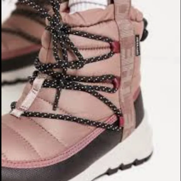 New THE NORTH FACE Women's ThermoBall Lace Up Waterproof Boots