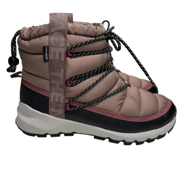 New THE NORTH FACE Women's ThermoBall Lace Up Waterproof Boots