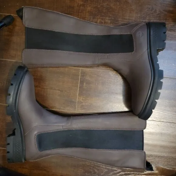 NEW Timberland Cortina Valley Boots Womens 9 Knee High Outdoors Rugged Timeless