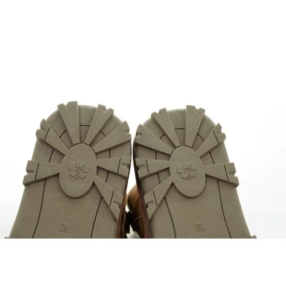 NEW TOMMY BAHAMA CHESTNUT SUEDE SHERPA LINED BOOTS AFET WOMENS 10
