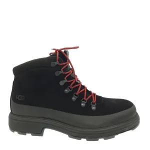 NEW UGG Biltmore Hiker Boots Mens 10 Black Suede Rugged Versatile Emo