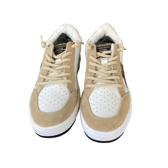 New Vintage Havana KYNLEE - WHITE CAMEL LEOPARD Women’s Sneakers Size 8.5