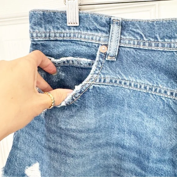 NEW We The Free Westwood Mid-Rise High Low Short Size 32