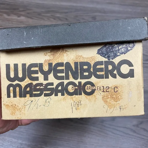 NEW Weyenberg Massagic Brown Derby Shoes 9.5 B