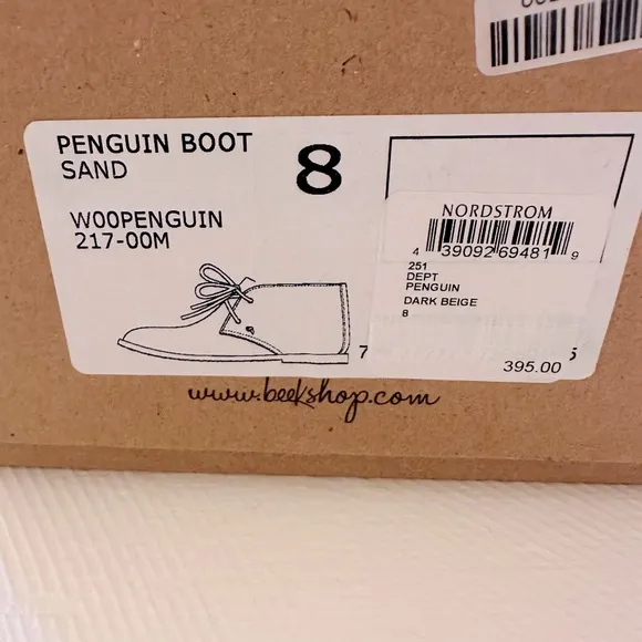 NEW | Women’s 8 | beek Penguin Shearling Boots