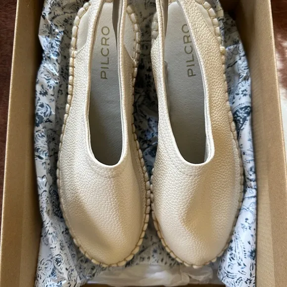 NIB Anthropologie Pilcro Slingback Espadrille Flat. MSRP $150 size 7