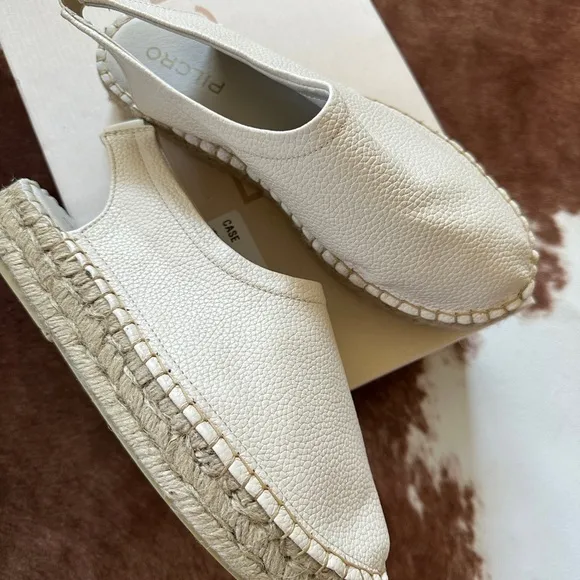 NIB Anthropologie Pilcro Slingback Espadrille Flat. MSRP $150 size 7