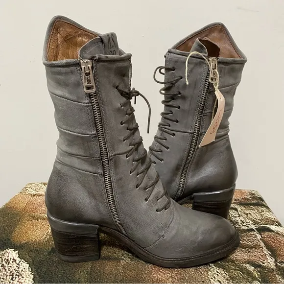 NIB AS98 Smoke Jasper Boots Size 39