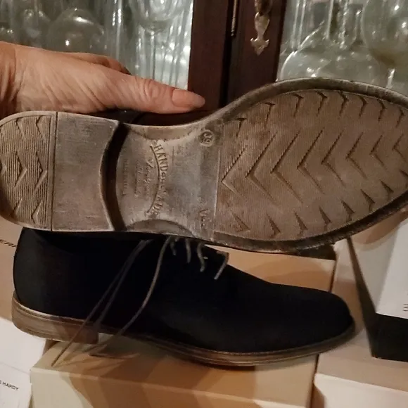 Nib Men's Black Laced Shoes