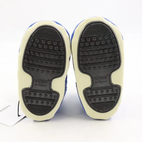 NIB Moon Boot Crib Nylon Boots in Electric Blue US Kid's Size 5.5C-6.5C