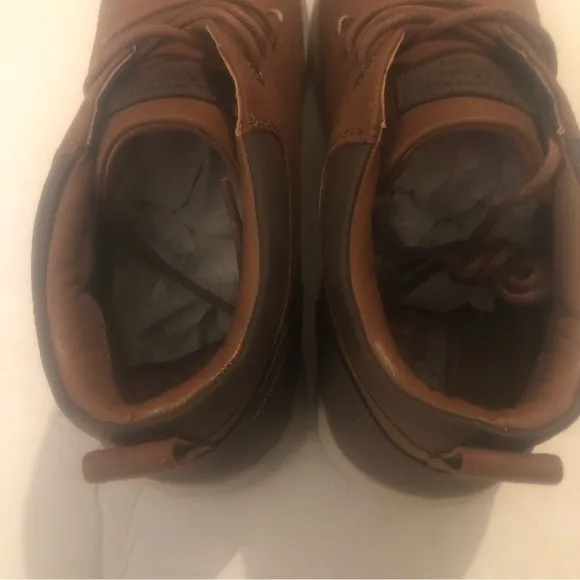 NIB NEW GH Bass &amp; Co. Benton Men's Tumbled WX Tan Brown Boots Shoes 9M in Box