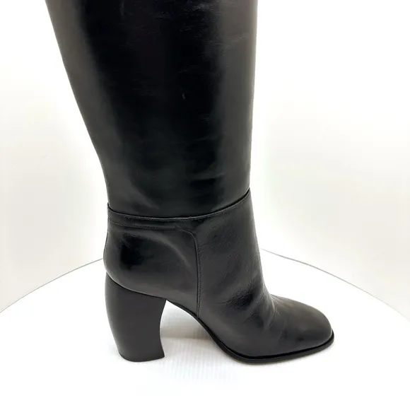 NIB TORY BURCH Banana Heel Buckle Boot 100mm Size 7.5