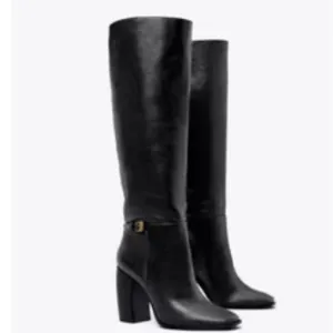 NIB TORY BURCH Banana Heel Buckle Boot 100mm Size 7.5