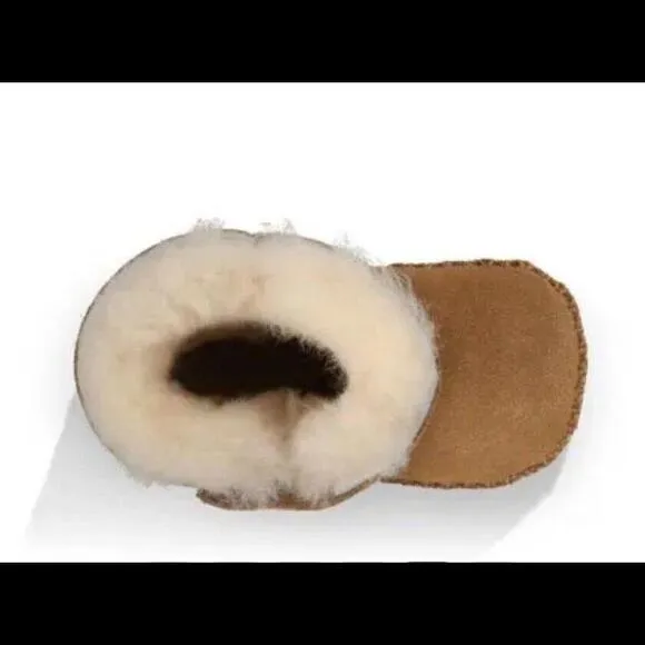 NIB UGG Baby Caden Boots Chestnut Brown 2/3 (6-12M)