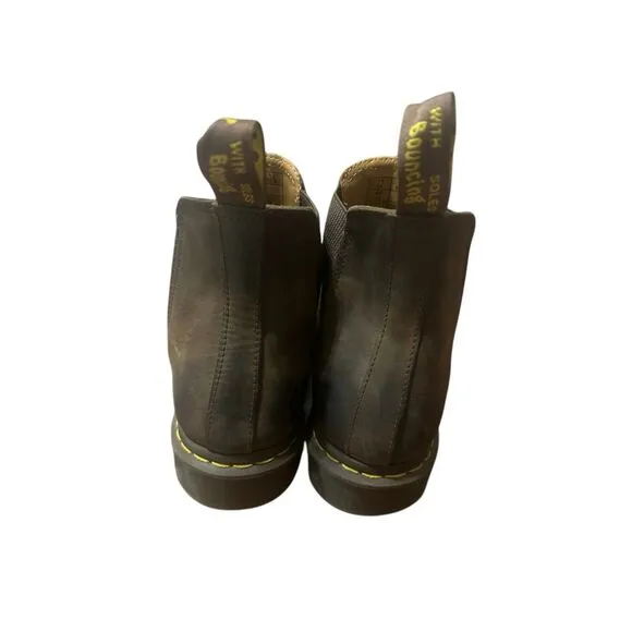 Nice Dr. Martens 2976 brown Crazy Horse Boots Shoes 27486201 Size 12M some wear
