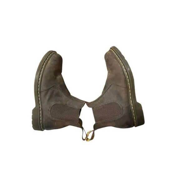 Nice Dr. Martens 2976 brown Crazy Horse Boots Shoes 27486201 Size 12M some wear