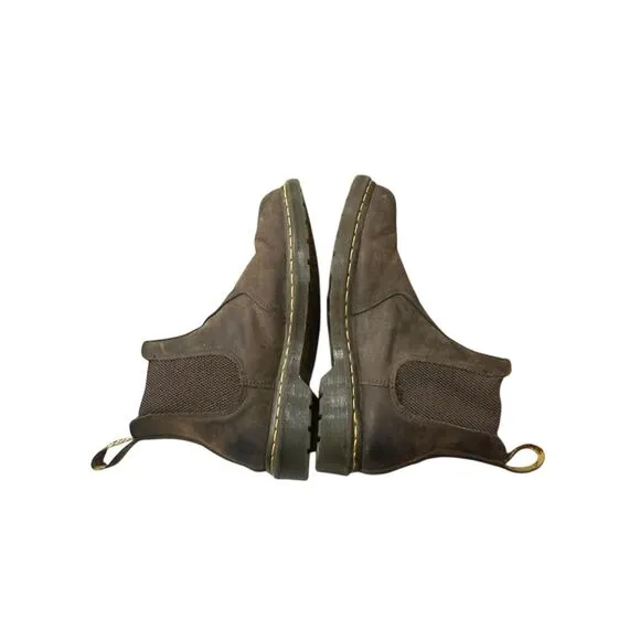 Nice Dr. Martens 2976 brown Crazy Horse Boots Shoes 27486201 Size 12M some wear